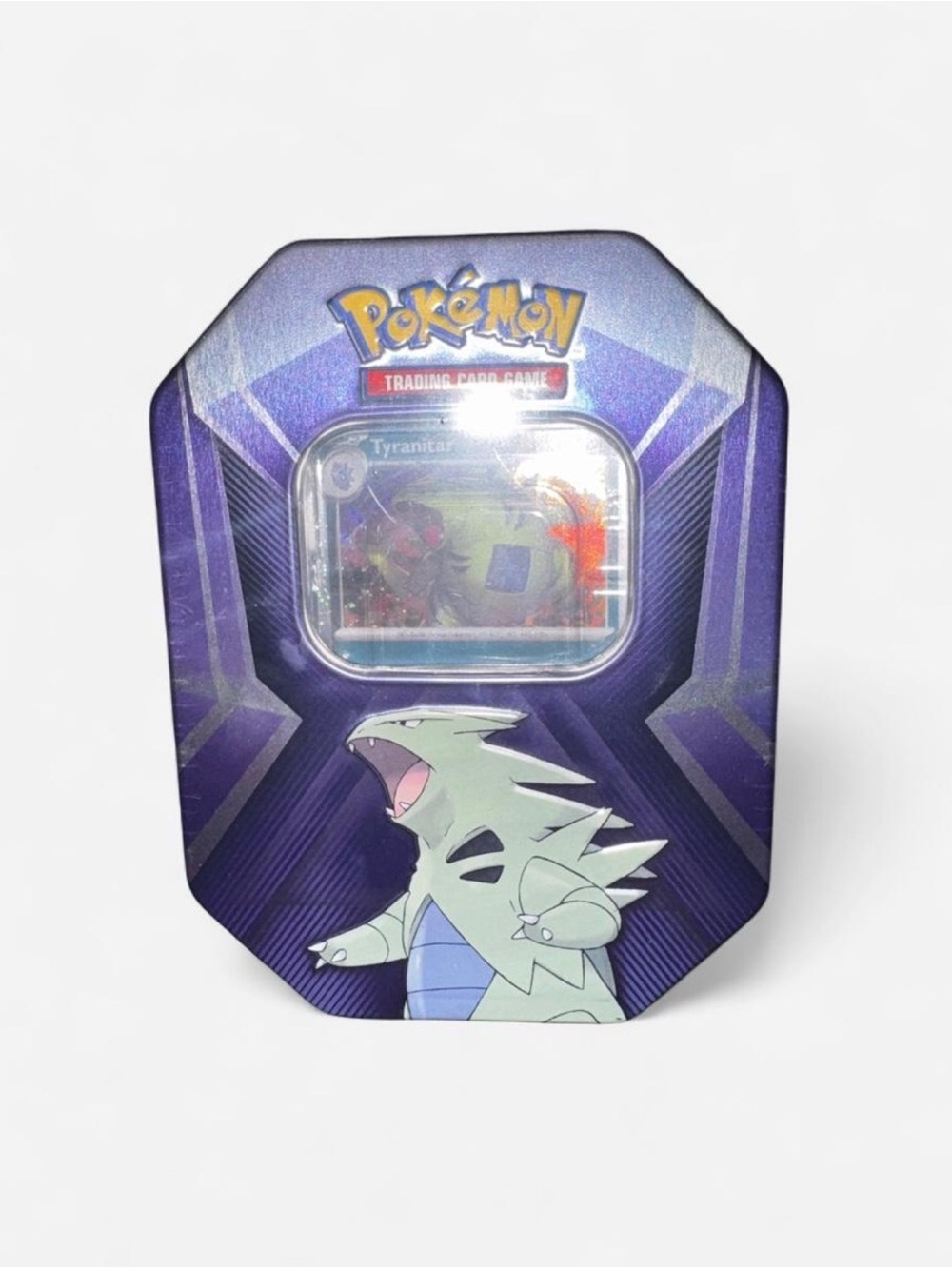 Pokémon Trading Card Game Tyranitar Tin - Purple